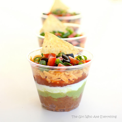 Mini Seven Layer Dip