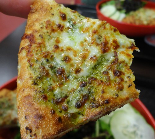 Garlic Pesto Bread Bite