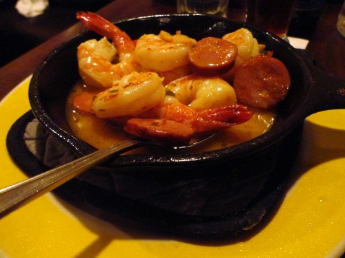 Spicy Garlic Shrimp with Spanish Chorizo