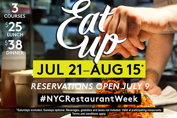 restaurant week NYC 2015
