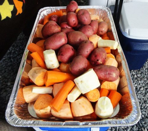 Why did the potatoes argue? Because they could never see eye to eye.